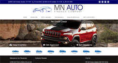 Desktop Screenshot of mnautofinance.com